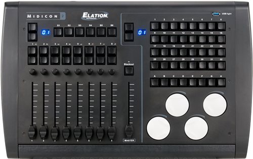 Elation Professional MIDICON-2 USB Powered DMX Controller