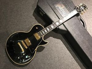Gibson Les Paul Custom 1988 Vintage Black with Original Hard Case Free Shipping
