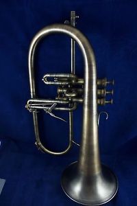 New  Custom  Adams F1 Flugelhorn in Antique Lacquer with Red Brass Bell