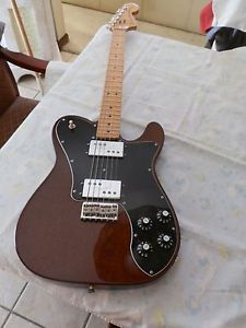 2006 FENDER TELECASTER DELUXE 72 REISSUE WALNUT FINISH,IMMACULATE ONE OWNER