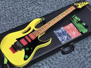 Free Shipping Used Ibanez JEM777 Steve Vai Signature 1991 Electric Guitar