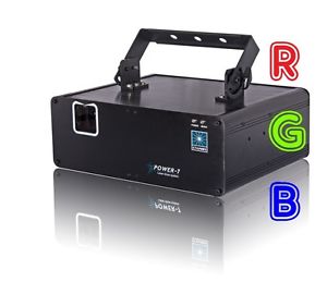 CR-TEC POWER-7 1.5W (1500mW)  RGB ILDA  Animation Beam Grating ILDA  DMX Laser