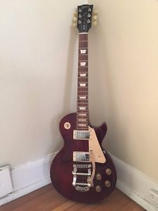 2013 Gibson Les Paul Studio Electric Guitar in Wine Red w/Chrome Hardware