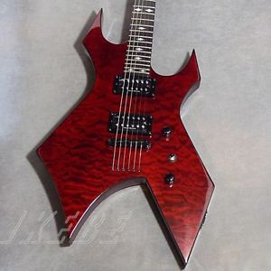 NEW B.C.Rich Japan Limited Series NT Warlock HardTail (Trans Red) From JAPAN/957