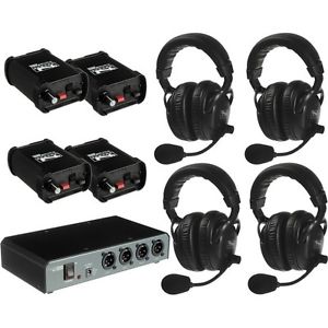 Anchor Audio Portacom : 4 Piece Headset System for Technical Communications