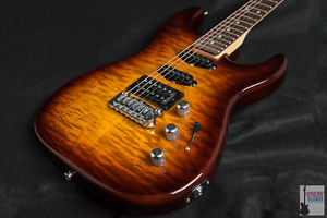New G and L G&L Legacy HSS RMC Quilt Top Old School Tobacco Worldwide Shipping