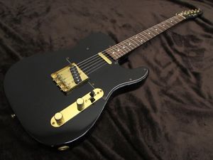 Fender Japan 89-90 TLG80-55 BLACK Electric Guitar Free shipping