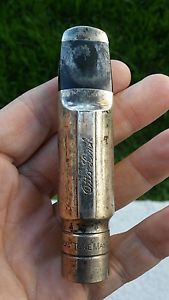 1970s Otto Link Early Babbitt/Florida 6* tenor sax mouthpiece original condition
