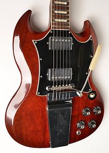 1968-1969 Gibson SG Standard w/Vibrola ~CHERRY RED~ 1960 Vintage Les Paul Guitar