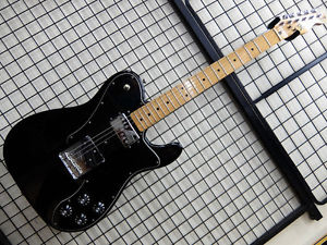 Fender American Vintage '72 Telecaster Custom 2008 Black E-Guitar Free Shipping