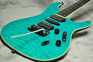 Ibanez Electric Guitar SV5470Q TAB Made in Japan Turquoise Blue Quilted Maple