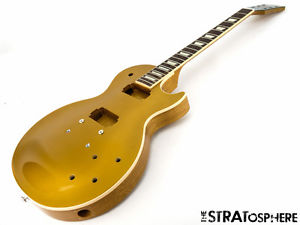 2017 Gibson USA Les Paul Classic T BODY +  NECK Project American Gold Top