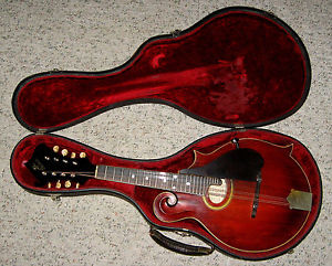 GIBSON F2 Florentine Mandolin in Original Case 1916 VERY GOOD CONDITION
