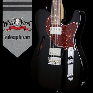Suhr Alt T Pro HH Semi-Hollow Limited Edition Rosewood Fretboard Black Guitar