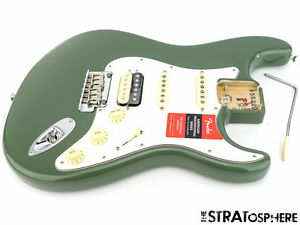 Fender American Professional HSS Shawbucker Stratocaster LOADED BODY Strat Olive