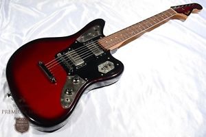 Fender Japan 1999-2002 JGS-78 / Gunmetallic Red Burst Used Guitar F/S #fg218