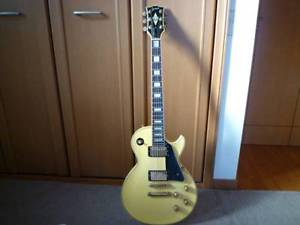 Greco Les Paul Type 1984 Vintage Yellow White E-Guitar Free Shipping