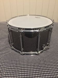 14x8 Truth Custom Drums Black Brass Snare