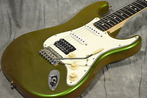 Fender Japan STR-VC Burgundy To Green, Regular condition