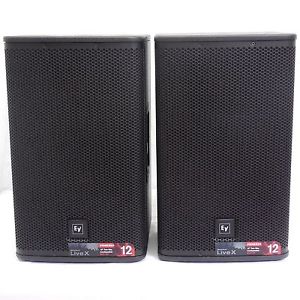 2X GENTLY USED EV LIVE X POWERED SPEAKERS + USED PIONEER DDJ-SR