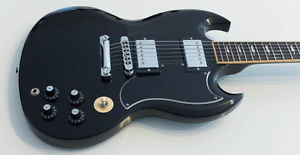 ★ Gibson SG Angus Young Black Ebony fretboard 2011
