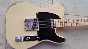 Reliced Fender American Special Telecaster Vintage Blond with Gig Bag