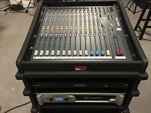 Package Deal -- Allen & Heath Zed16 Board; Crown XLS1500 525w; Gator GigRig