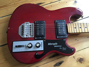Shergold Modulator Electric Guitar 1980 British Made Rare