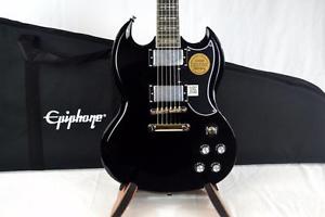 EPIPHONE TONY IOMMI LTD ED SIGNATURE SG CUSTOM, GIBSON PUPS, Int'l Buyer Welcome