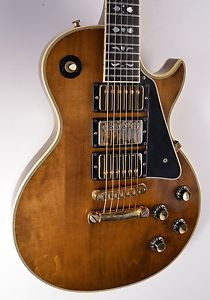 1977 Gibson Les Paul Custom ARTISAN 3-Pickup Walnut ~MINTY~ 1970s Guitar w/OHSC image 1