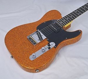 G & L Asat Classic Bluesboy 90 USA Orange Metal Flake, B - Modell