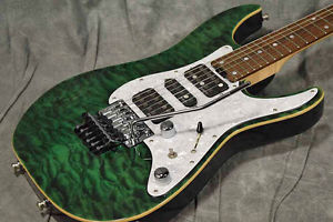 SCHECTER SD-II-24-BW Green Rosewood Fingerboard, Regular condition