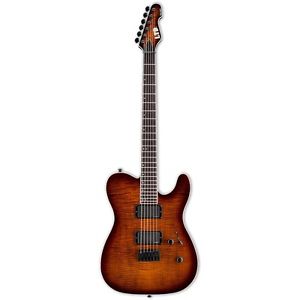 LTD TE-401 FM DBSB Dark Brown Sunburst- E-Gitarre