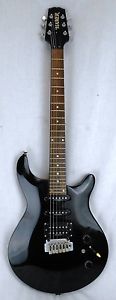 Hamer Black Solid Body Electric Guitar