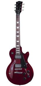 Gibson ES-Les Paul Studio Wine Red - Halbresonanz Gitarre inkl. Koffer
