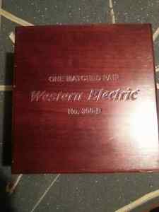 Western Electric 300B tube in it's wooden box WE300b