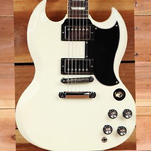 GIBSON SG STANDARD CLASSIC WHITE 9.5/10 CLEAN! + OHSC 2013 USA 0679