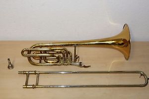 Vincent Bach Stradivarius 50BG Bass Posaune Trombone Selten USA