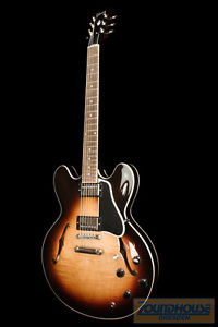 Gibson 2012 ES-335 Dot Tri-Burst VS - Halbresonanz Gitarre inkl. Koffer
