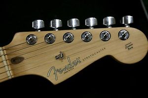 2005 Fender American Standard Stratocaster Olympic White Maple Neck WITH CASE