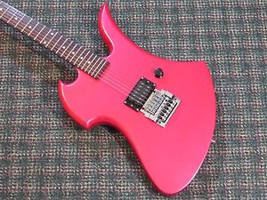 Vintage 1984 BC Rich Mockingbird US 'U' Series Guitar! RARE Magenta! w/case