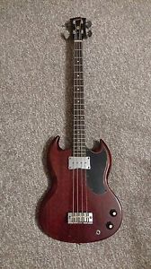 1967 Gibson EB-0 bass - cherry red, great condition!