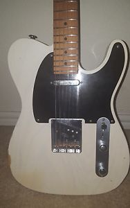 Suhr Classic T with Roasted Maple neck. 50's Spec  Electric Guitar - Trans White