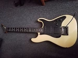 1986 Charvel/jackson Model 3 guitar (EMG pickups, Khaler standard bridge)