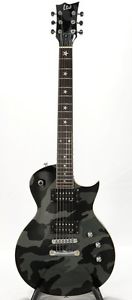LTD WA-200 Black Camo Will Adler Signature model Les Paul E-guitar