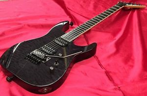 Jackson Soloist, SL2Q, Very Good Condition, Black, Soft Case, From JAPAN