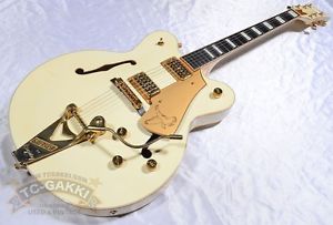 Gretsch 7594 White Falcon Used Guitar Free Shipping from Japan #g2287