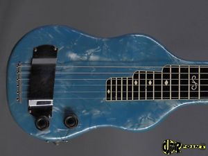 1950´s Aloha/Magantone  Lapsteel Guitar - Blue Pearloid