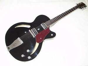 GERTSCH G3141 Historic Collection Black Semi Acoustic E-Guitar Free Shipping