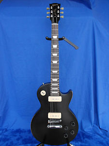 2010 Gibson Les Paul 60's Tribute electric guitar, P-90's, Ebony, w/HSC